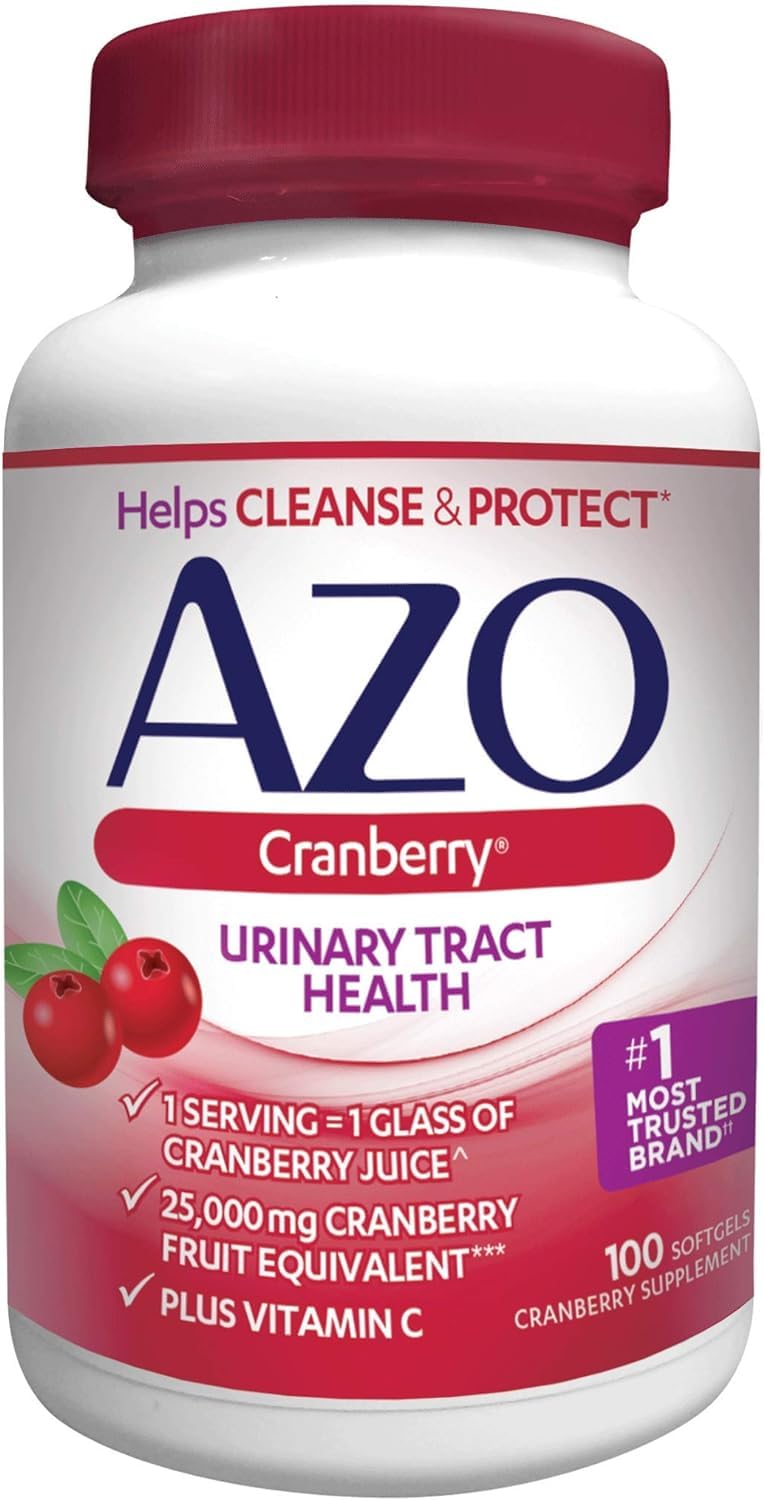 AZO Cranberry Urinary Tract Health Softgels - 100 Count - image 11