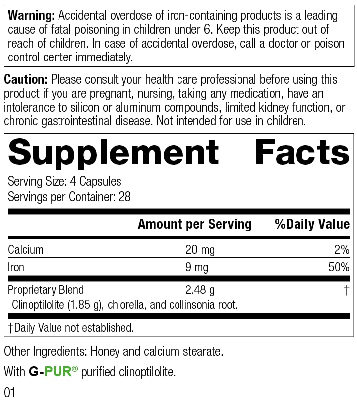 Standard Process GI Adsorb for GI & Elimination Support - 112 Capsules - image 2