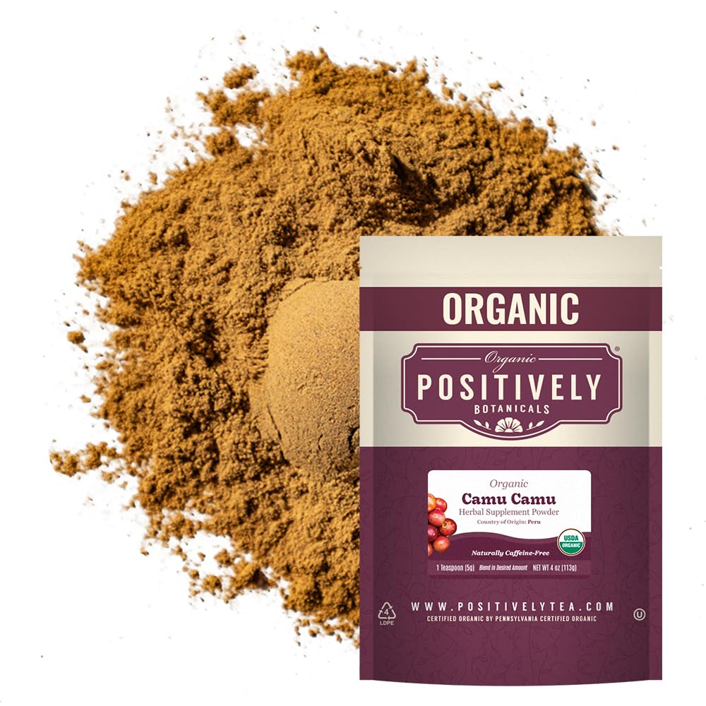 Organic Positively Tea Company Powdered Botanicals Family