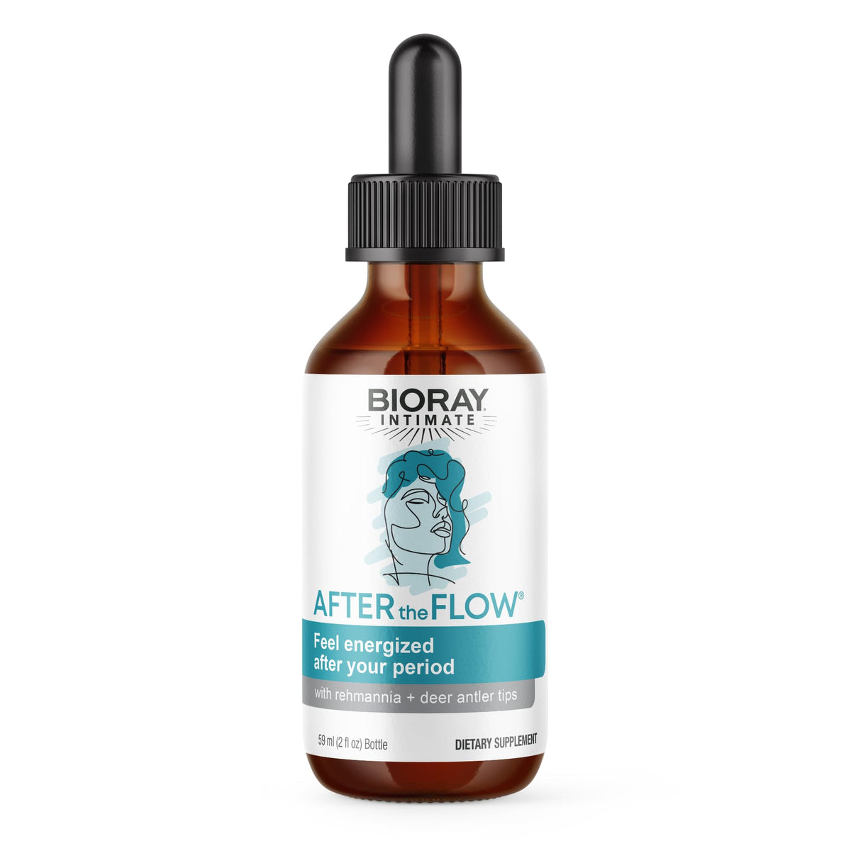 BIORAY After the Flow Menstrual Support Tincture - 2 fl oz