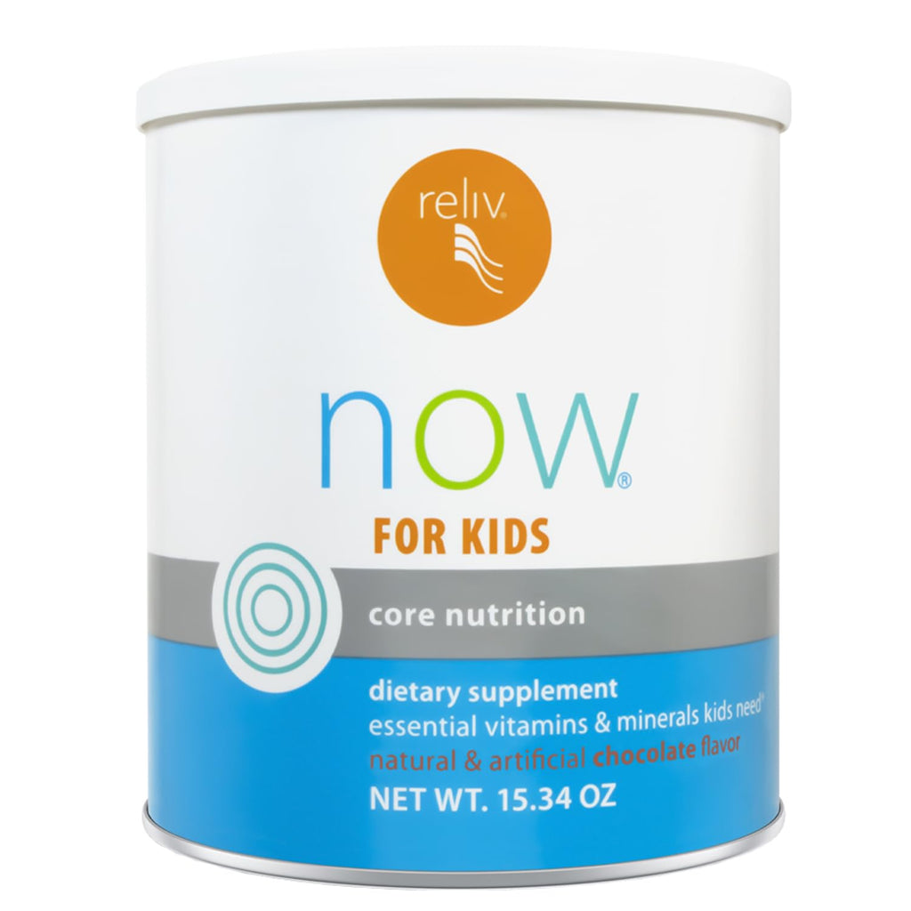 RELIV Now for Kids Chocolate Nutritional Shake - 15 Servings