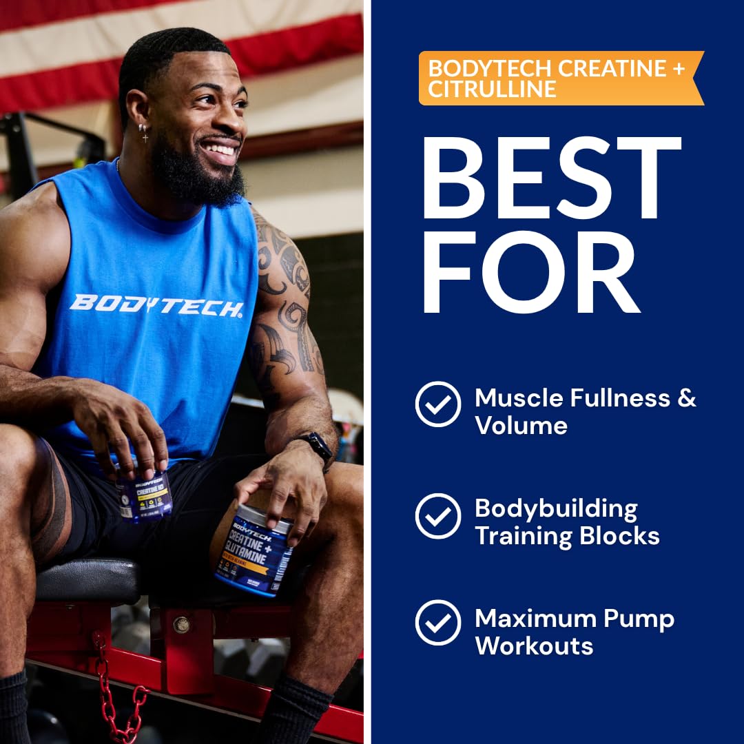 BodyTech Creatine Monohydrate - Supports Muscle Endurance