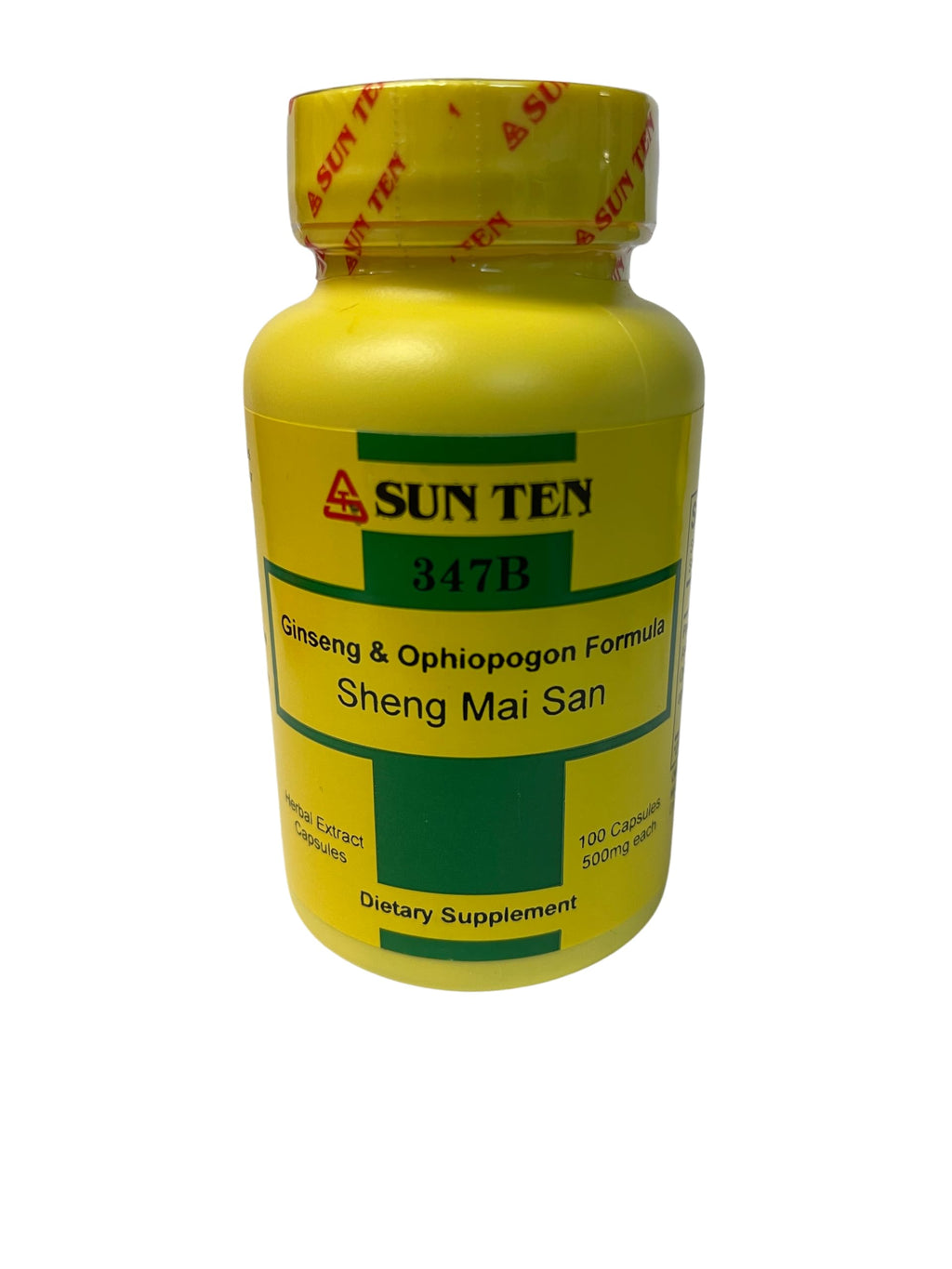 Sun Ten Ginseng & Ophiopogon Formula Capsules - 100 Count