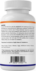 Vitamatic Melatonin 10mg with Ashwagandha Sleep Support - 120 Tablets - image 9