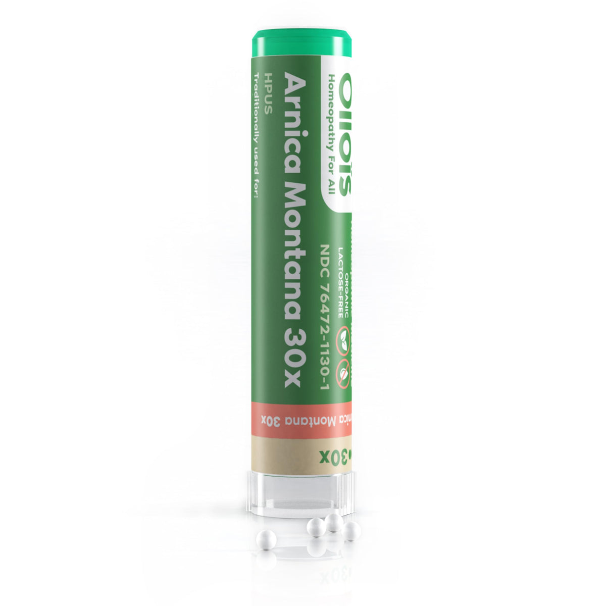 OLLOÏS Arnica Montana 30x Organic Homeopathic Pellets - 80 Pellets