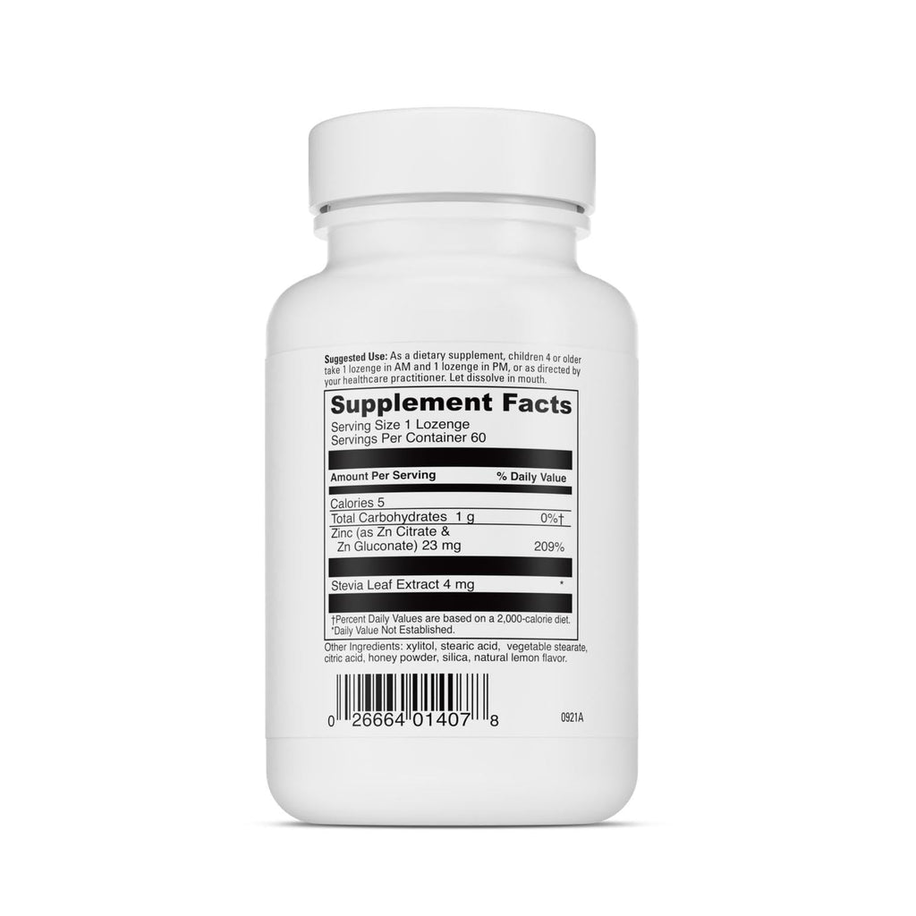 Little DaVinci Immuni-z Zinc Lozenges Lemon - 60 Lozenges - image 2