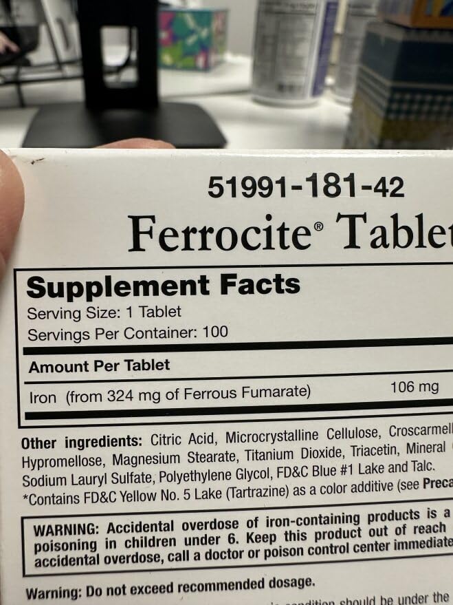 Big Man Ferrocite Iron Tablets - 300 Tablets - image 3