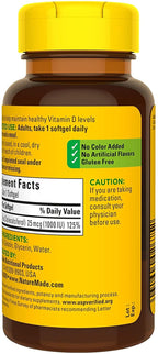 Nature Made Vitamin D3 1000 IU Softgels - 200 Count - image 7