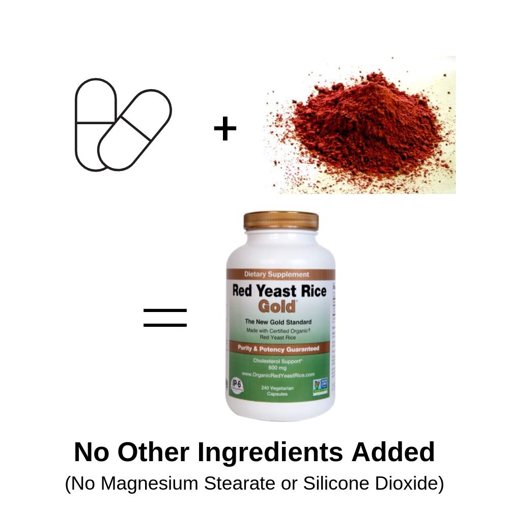Devicare Red Yeast Rice Gold® 1200 mg per 2 Capsule Serving - image 5