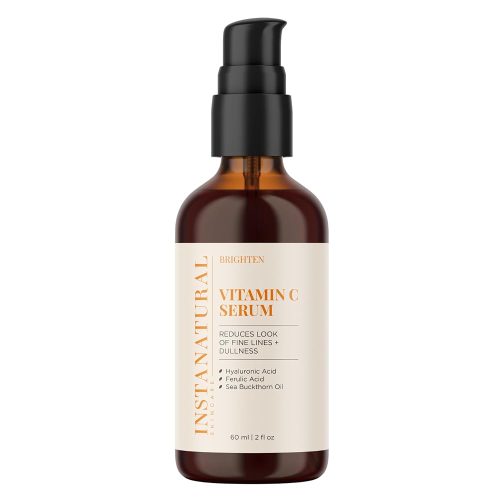 InstaNatural Vitamin C Face Serum for Fine Lines - 2 Fl Oz