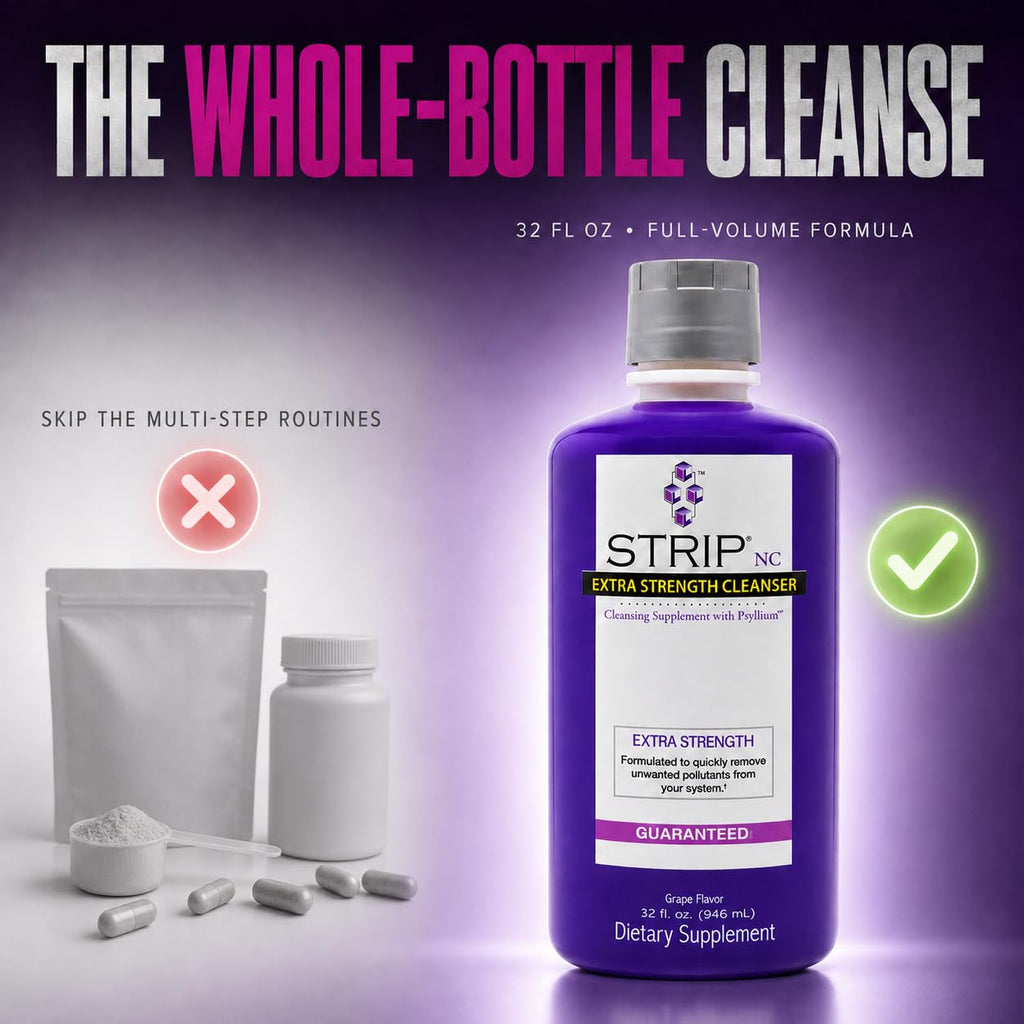 Wellgenix Strip NC Natural Cleanser Extra Strength Grape - 32 Fl Oz - image 3
