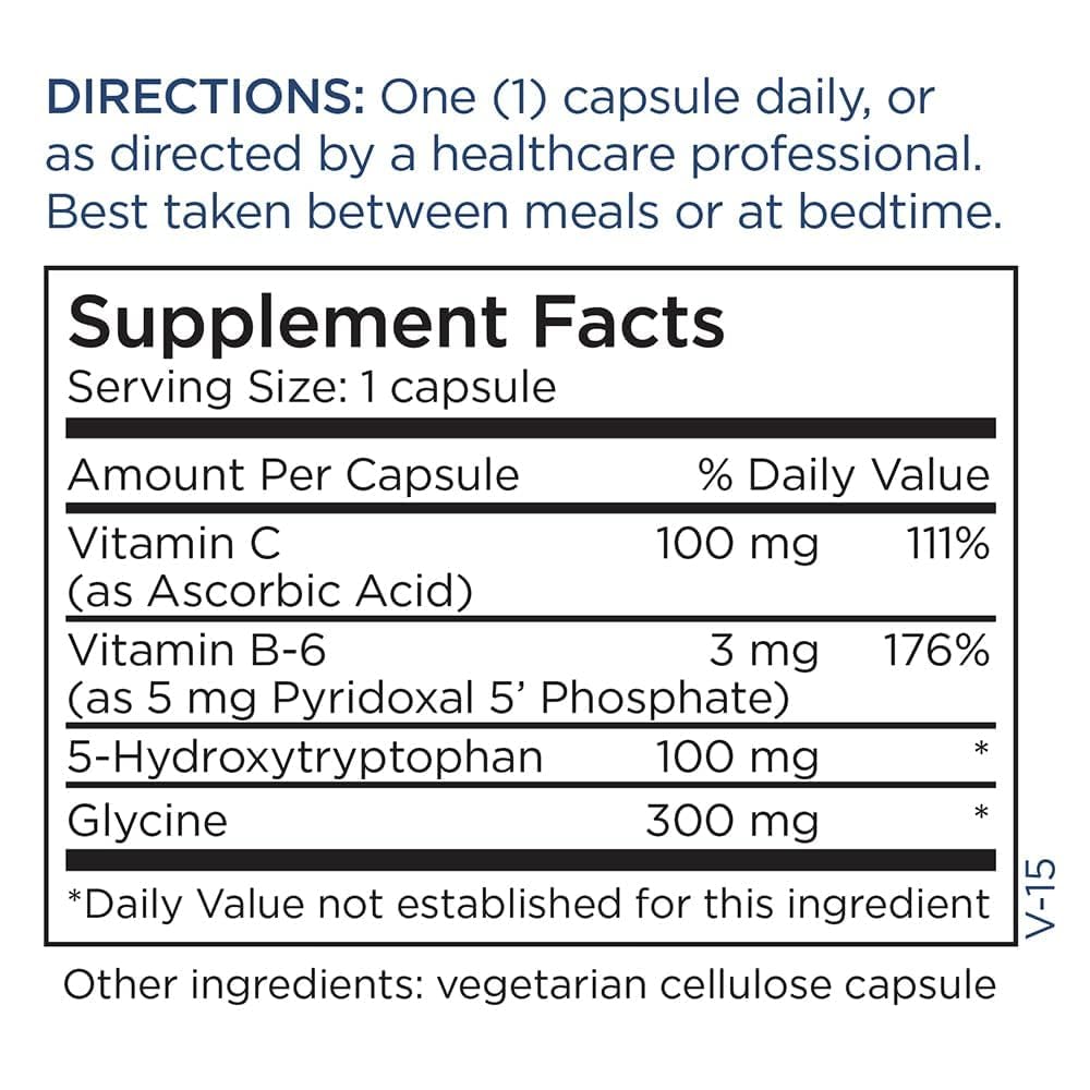 Metabolic Maintenance 5-HTP 100 mg Serotonin Support - 60 Capsules - image 2