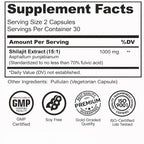 WellBeingMora Pure Himalayan Shilajit Capsules Energy Support - 60 Capsules - image 3