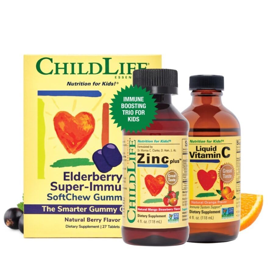 ChildLife Essentials Kids Immune Support Bundle - 3 Piece Set