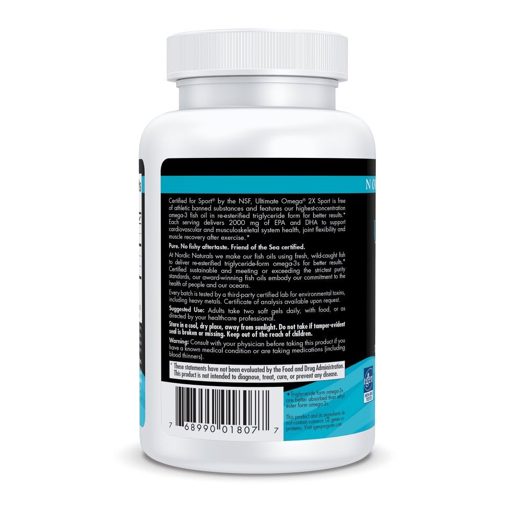 Nordic Naturals Ultimate Omega 2X Lemon - 60 Softgels - image 6