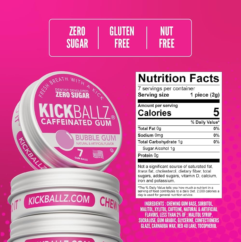 KickBallz Energy Gum