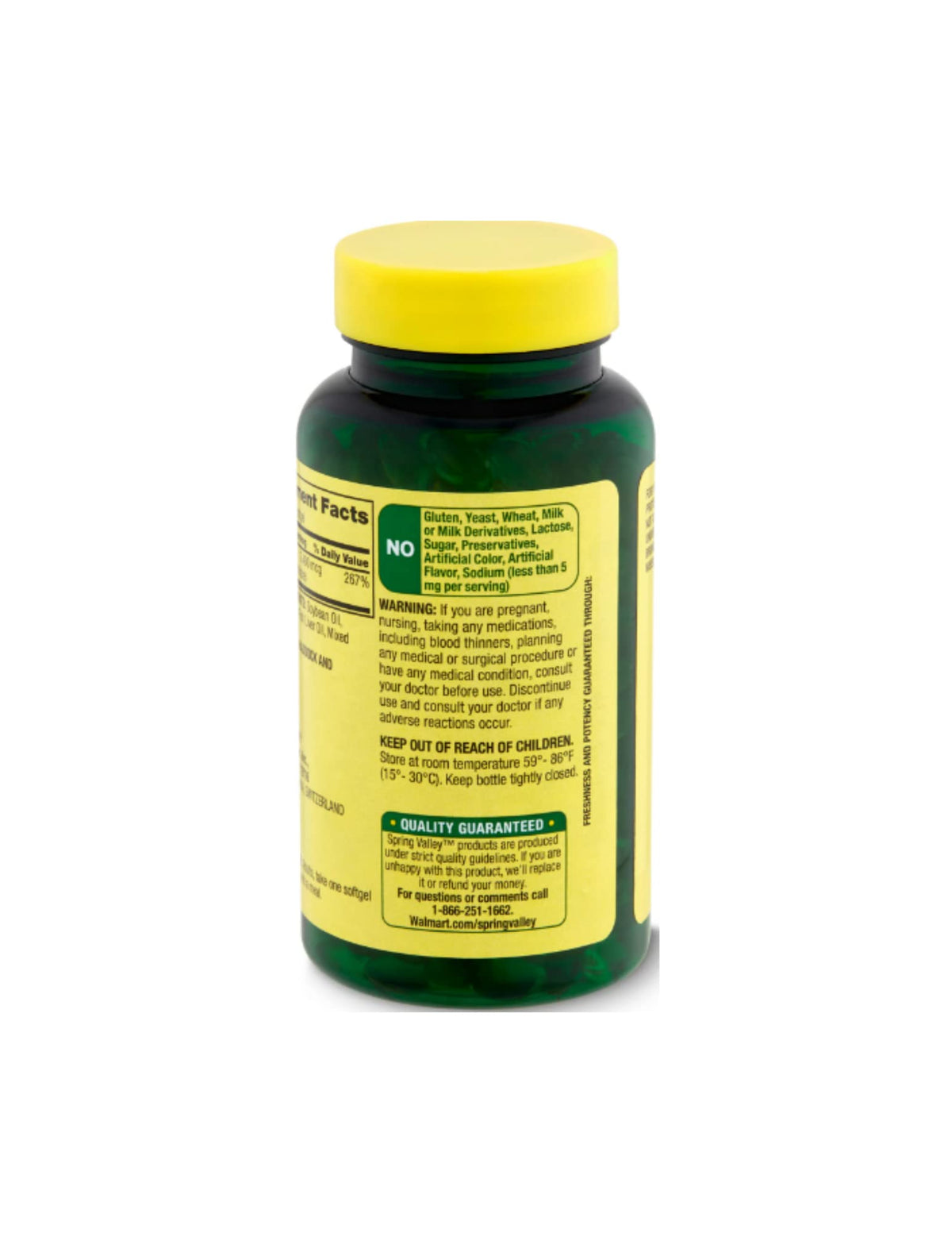 STS Home Spring Valley Vitamin A Supplement 2400 mcg - 250 Softgels - image 4