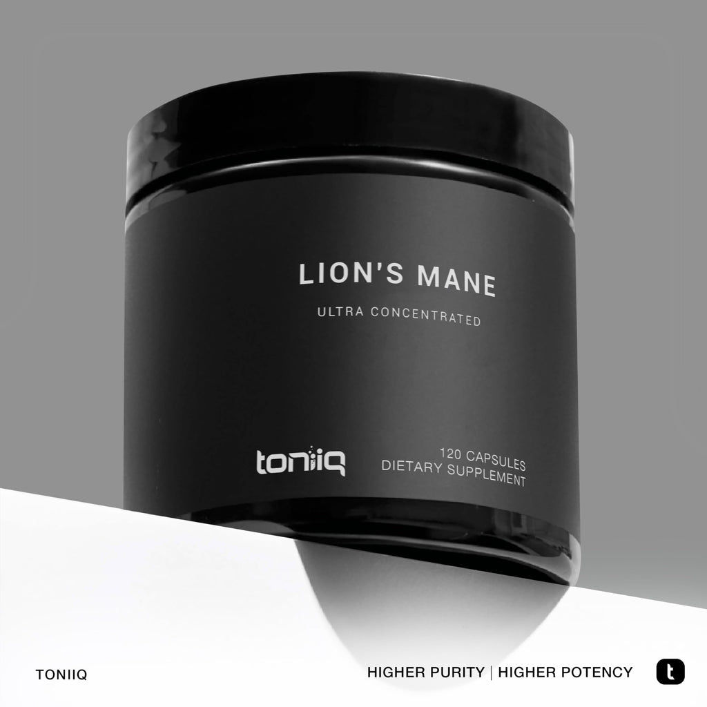 Toniiq Lion's Mane Supplement 1800mg 20%+ Beta-Glucans - 120 Capsules - image 3