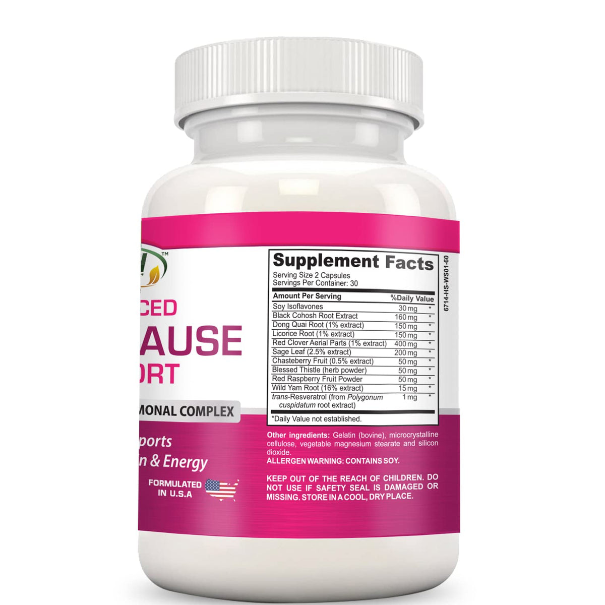 Gold Banner Menopause Support Capsules - 60 Count - image 2