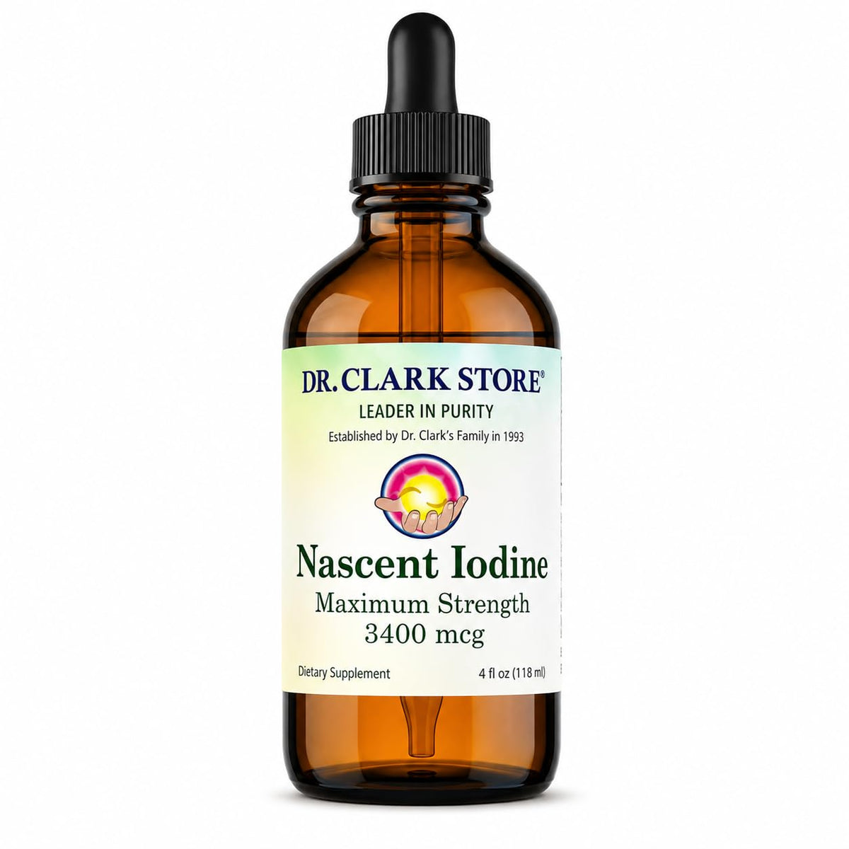 Dr Clark White Iodine Nascent Iodine Liquid - 4 Fl Oz