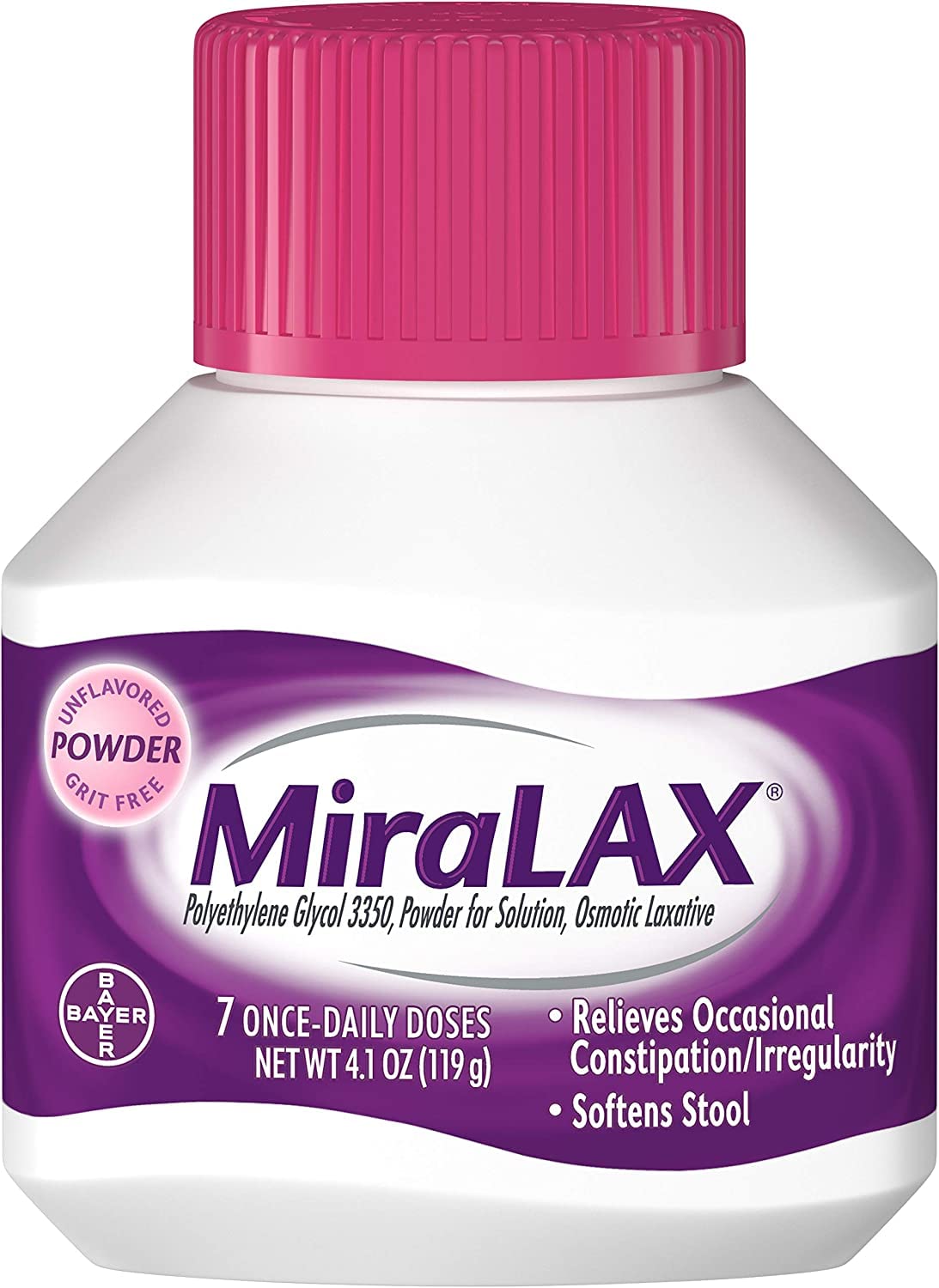 MiraLAX Laxative Unflavored Powder - 4.1 oz