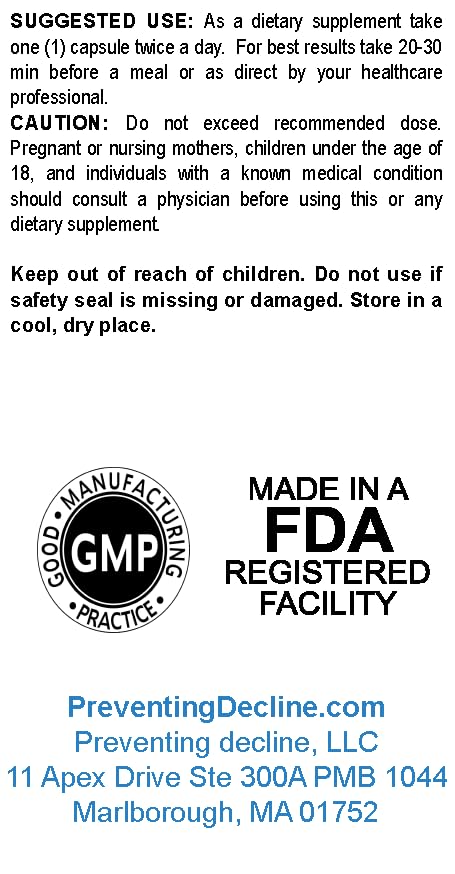 PREVENTING DECLINE BalanceFit Vitamin K2 & D3 - 60 Capsules - image 3