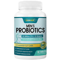 ZEBORA Probiotics for Men Digestive Health 60 Billion CFU - 90 Tablets