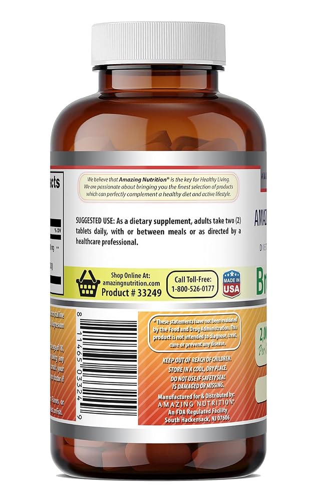 Amazing Formulas Bromelain 2000 Mg per Serving