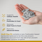 Premier Research Labs Medi-Clay-FX Bentonite Clay - 90 Capsules - image 4
