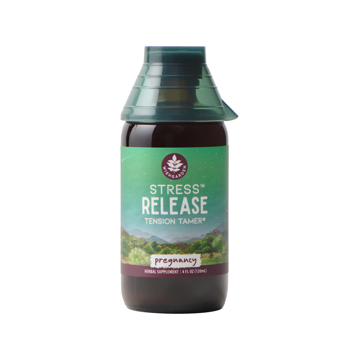 WishGarden Herbs Stress Release for Pregnancy Herbal Tincture - 4 Fl Oz
