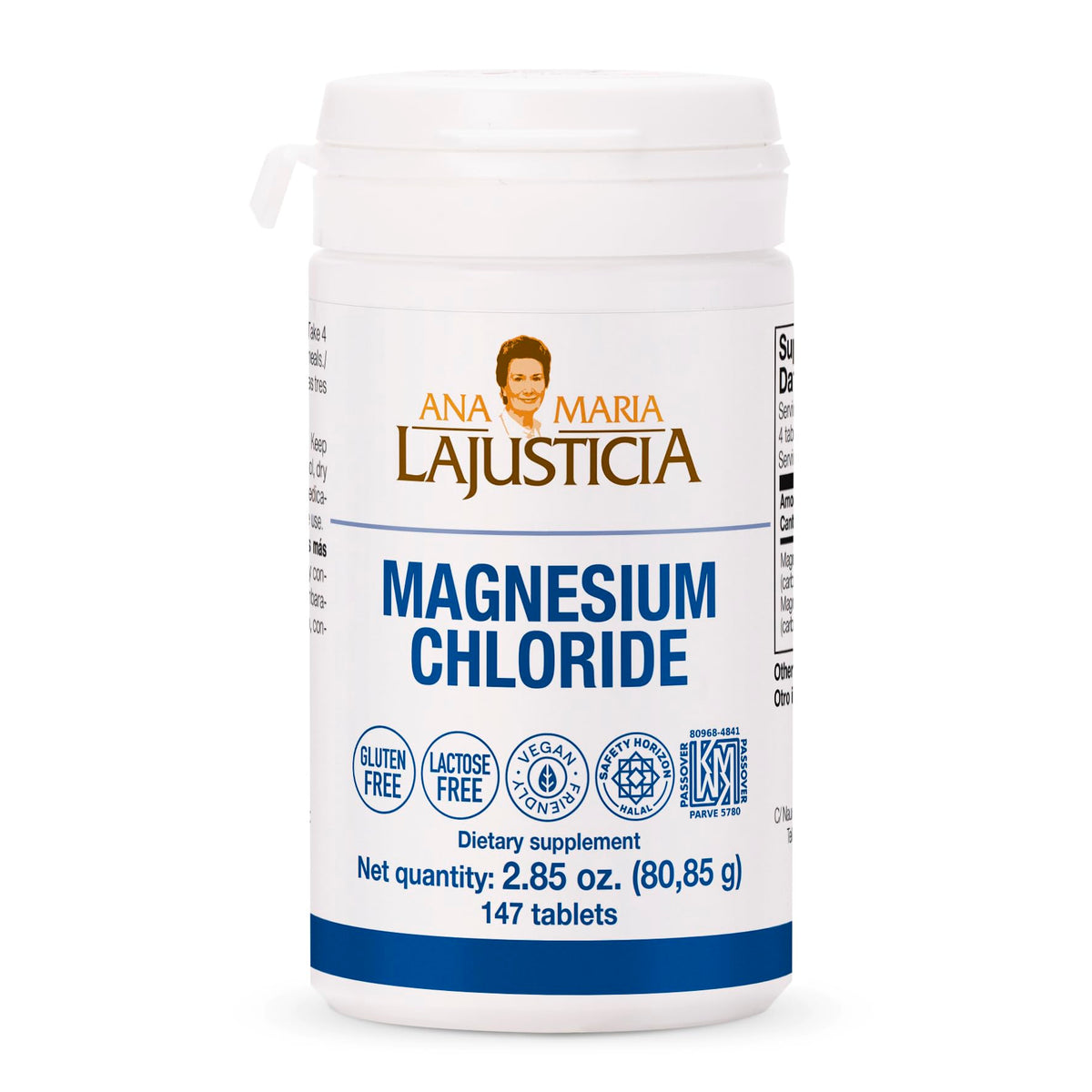 Ana María Lajusticia Magnesium Chloride Tablets - 147 Count