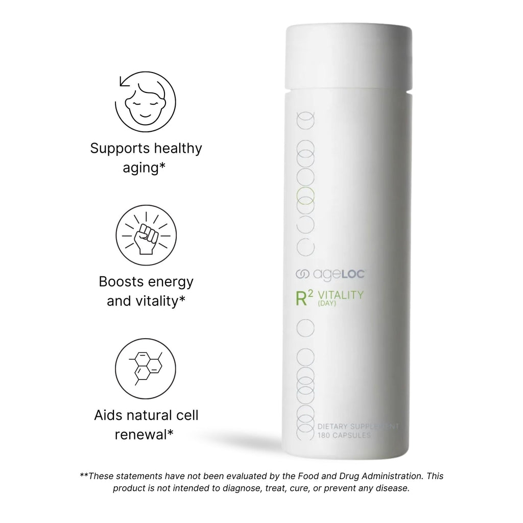 ageLOC Nu Skin R² Vitality Day Antioxidant Supplement - 180 Capsules - image 3