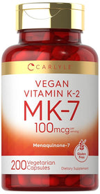 Carlyle MK-7 Vitamin K2 100 mcg - 200 Capsules