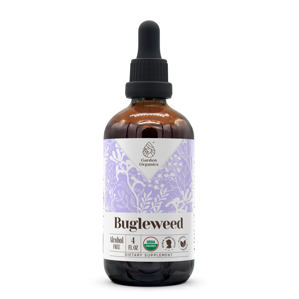 Garden Organics Bugleweed Alcohol-Free Natural Tincture Extract
