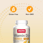 Jarrow Formulas Vitamin D3 2500 IU Immune Support - 100 Softgels - image 5