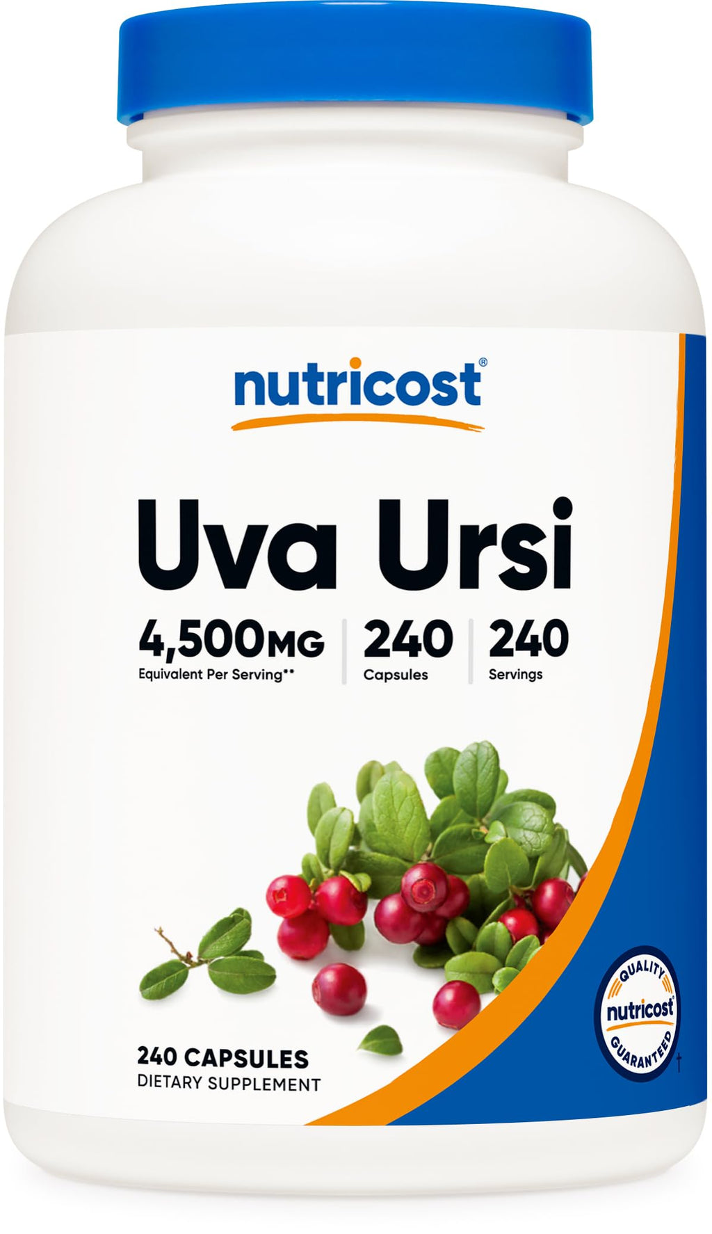 Nutricost Uva Ursi Extract 450mg - 240 Capsules