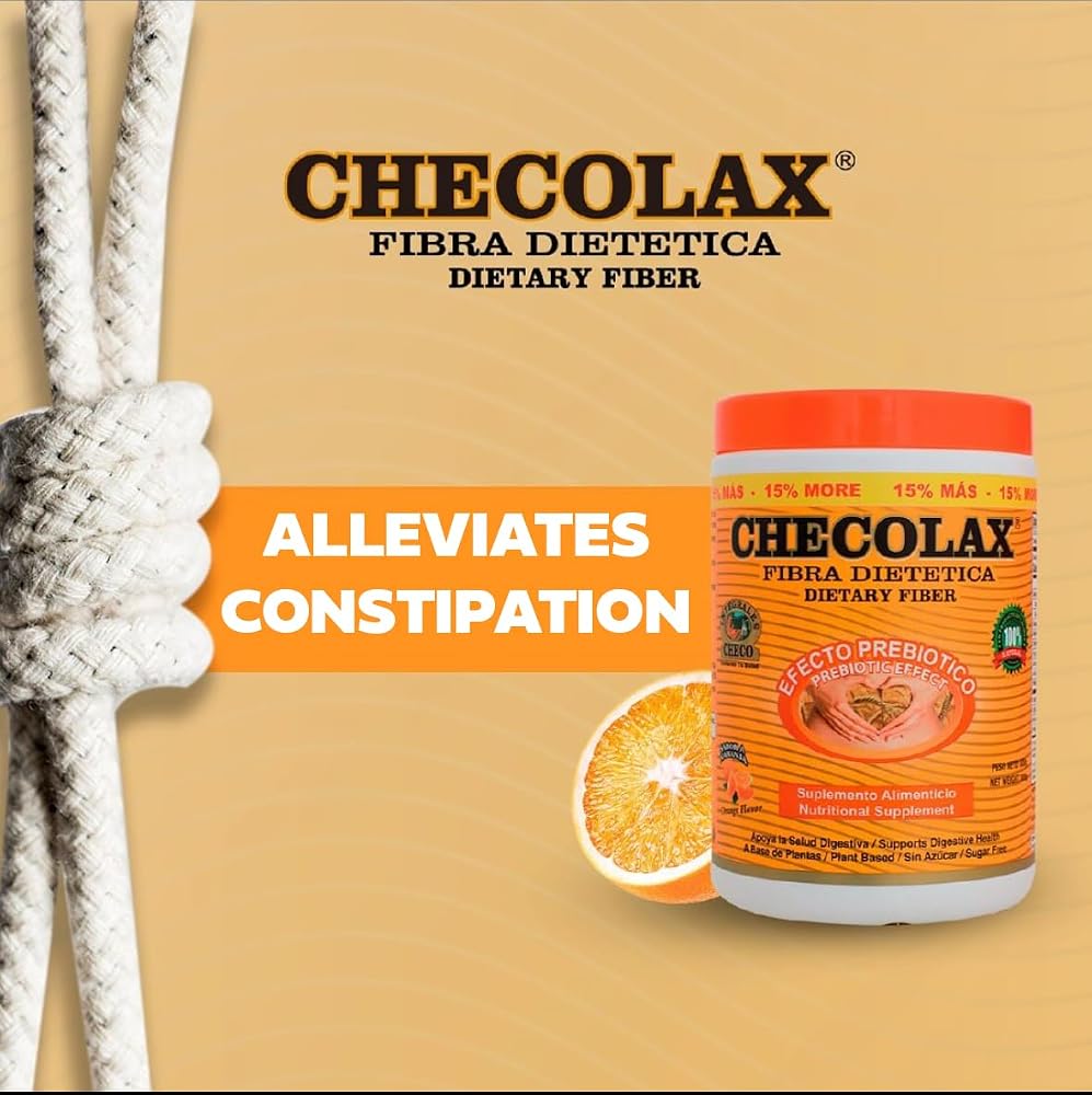 CHECOLAX Dietary Fiber Relieves Constipation Naturally