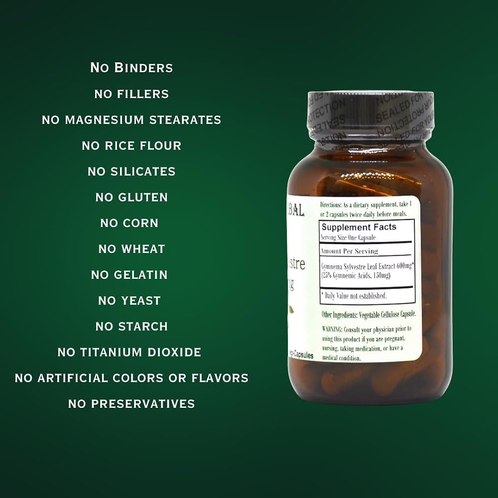 Barlowe's Herbal Elixirs Gymnema Sylvestre Extract 600 mg - image 4