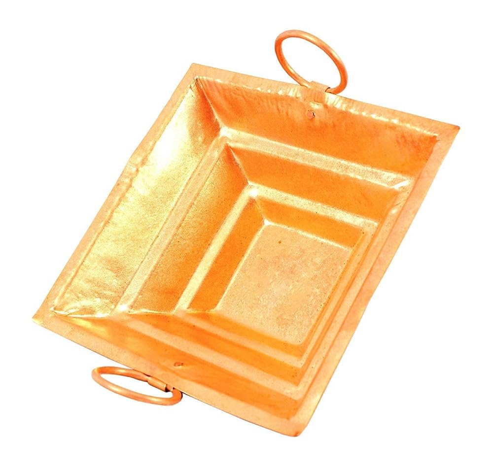 Generic RSGM Pure Copper Vaidic Agnihotra Havan Kund - 10 Inch