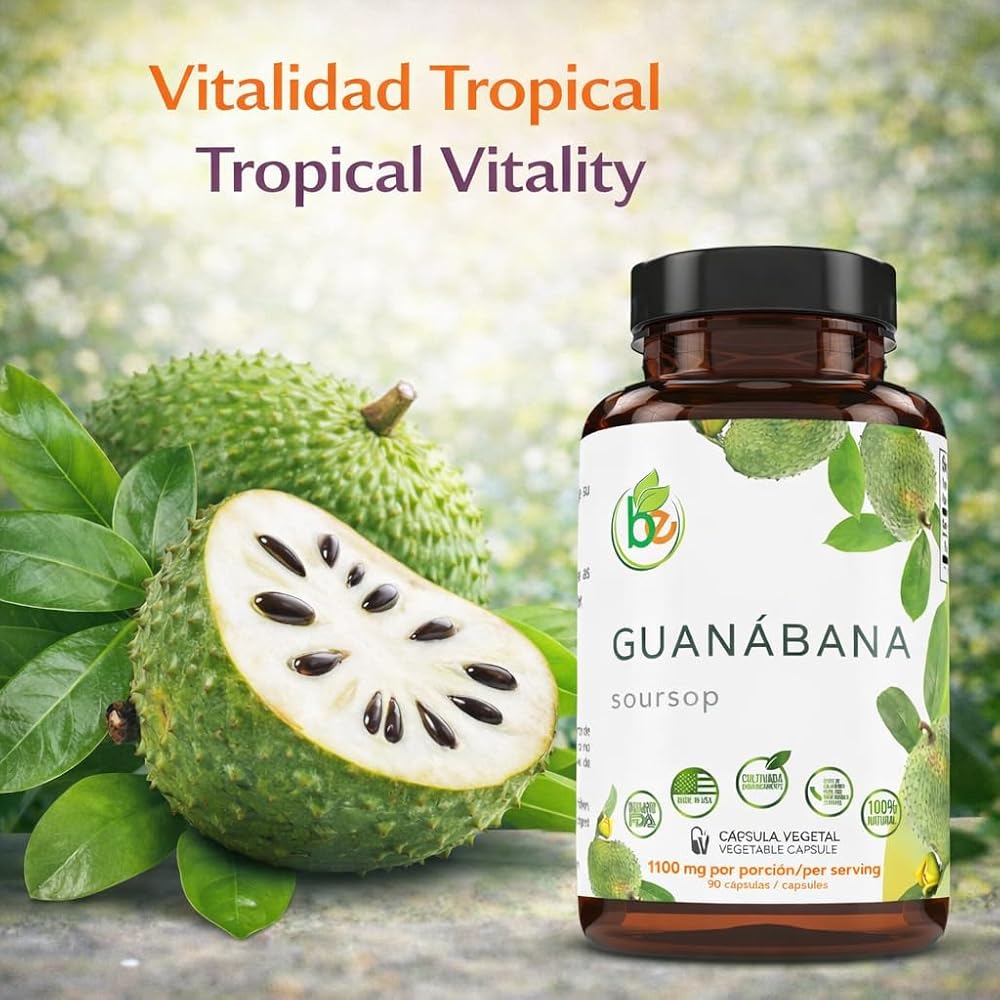 B-Experts Guanabana Soursop Herbal Supplement - 90 Capsules - image 2