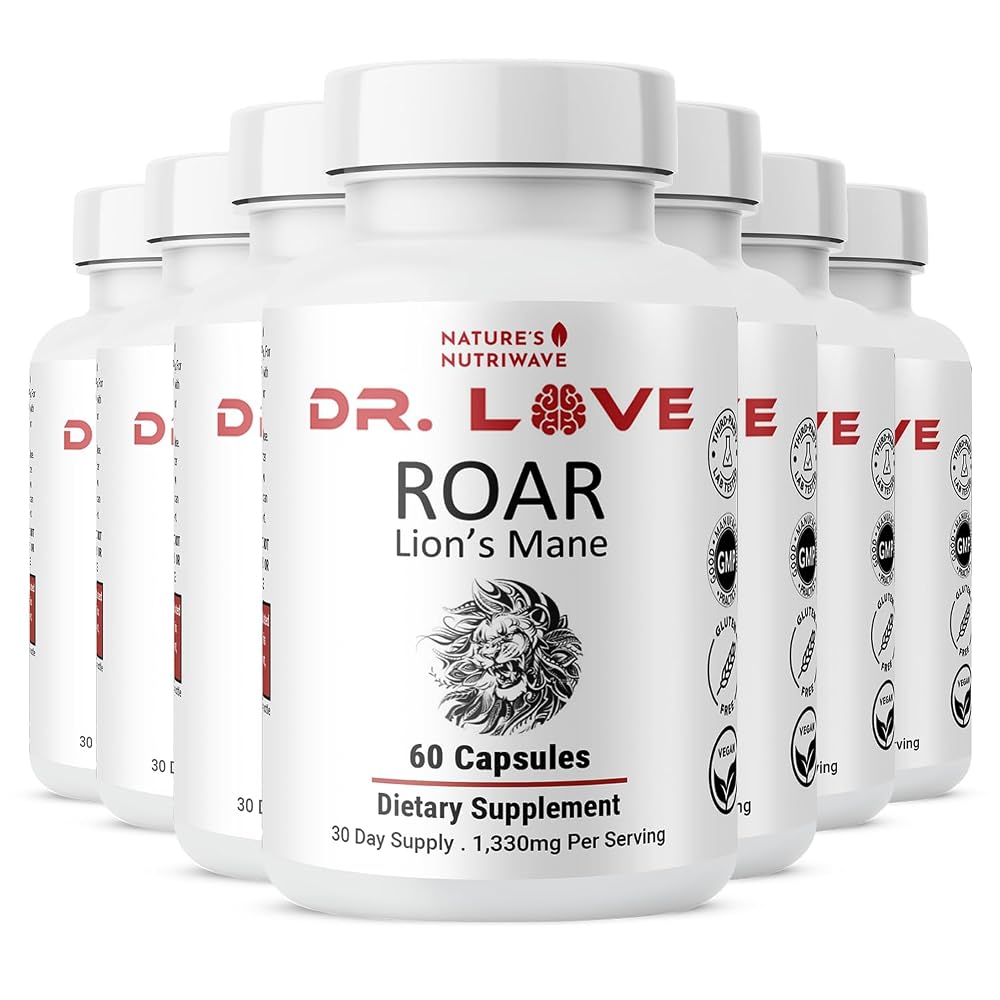Nature’s NutriWave Dr. Love Roar Lion's Mane