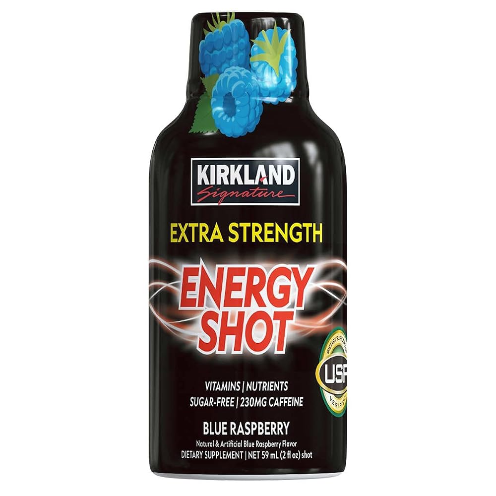 Kirkland Signature Extra Strength Energy Shot Variety - 48 Count - image 2