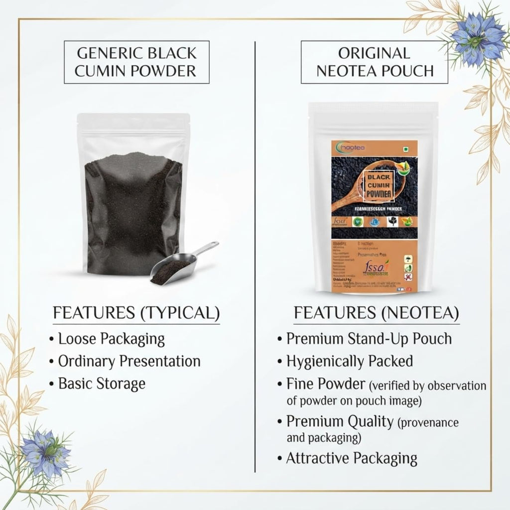neotea Nigella Sativa Black Cumin Seed Powder - 300g - image 2