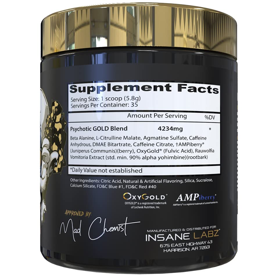 Insane Labz Psychotic Gold