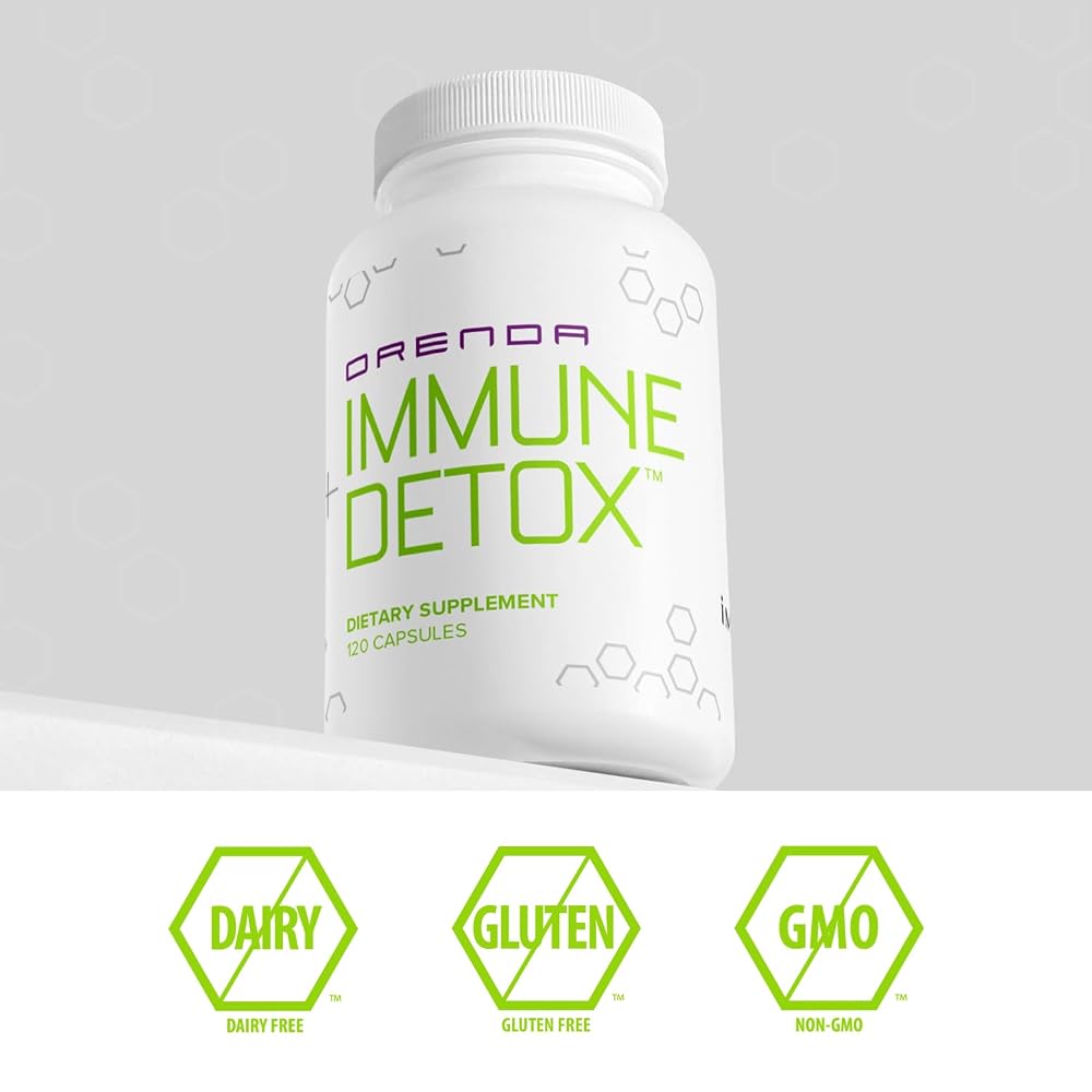 Orenda Immune + Detox Postbiotic Formula - 120 Capsules - image 6