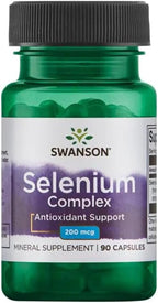 Swanson Albion Complexed Selenium 200 mcg - 90 Capsules