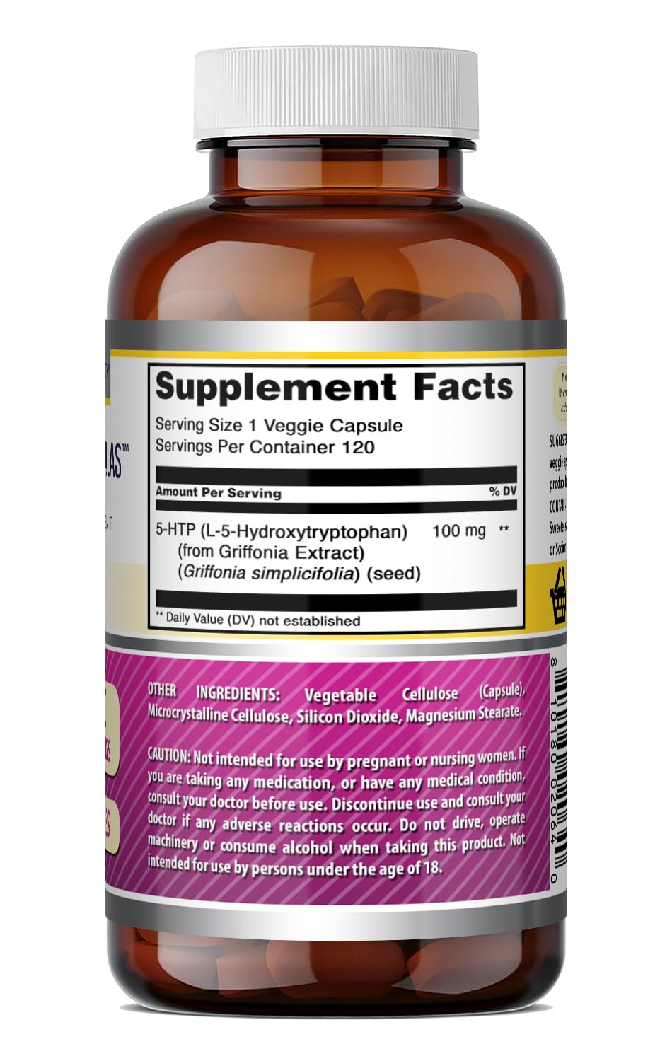 Amazing Formulas 5-HTP (Hydroxytryptophan) Supplement