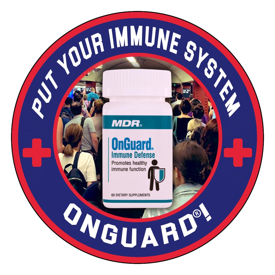 MDR OnGuard Immune Support Formula with Mushroom - 120 Capsules - image 4