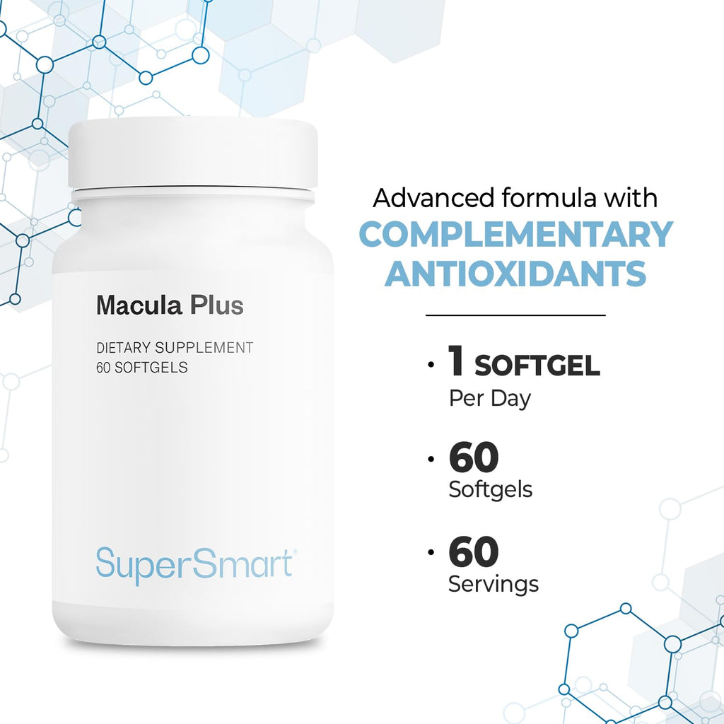Supersmart Macula Plus Eye Supplement with Lutein & Astaxanthin - 60 Softgels - image 5