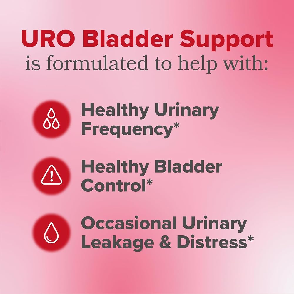 O Positiv URO Bladder Control Supplement for Urgency & Frequency - 60 Capsules - image 2